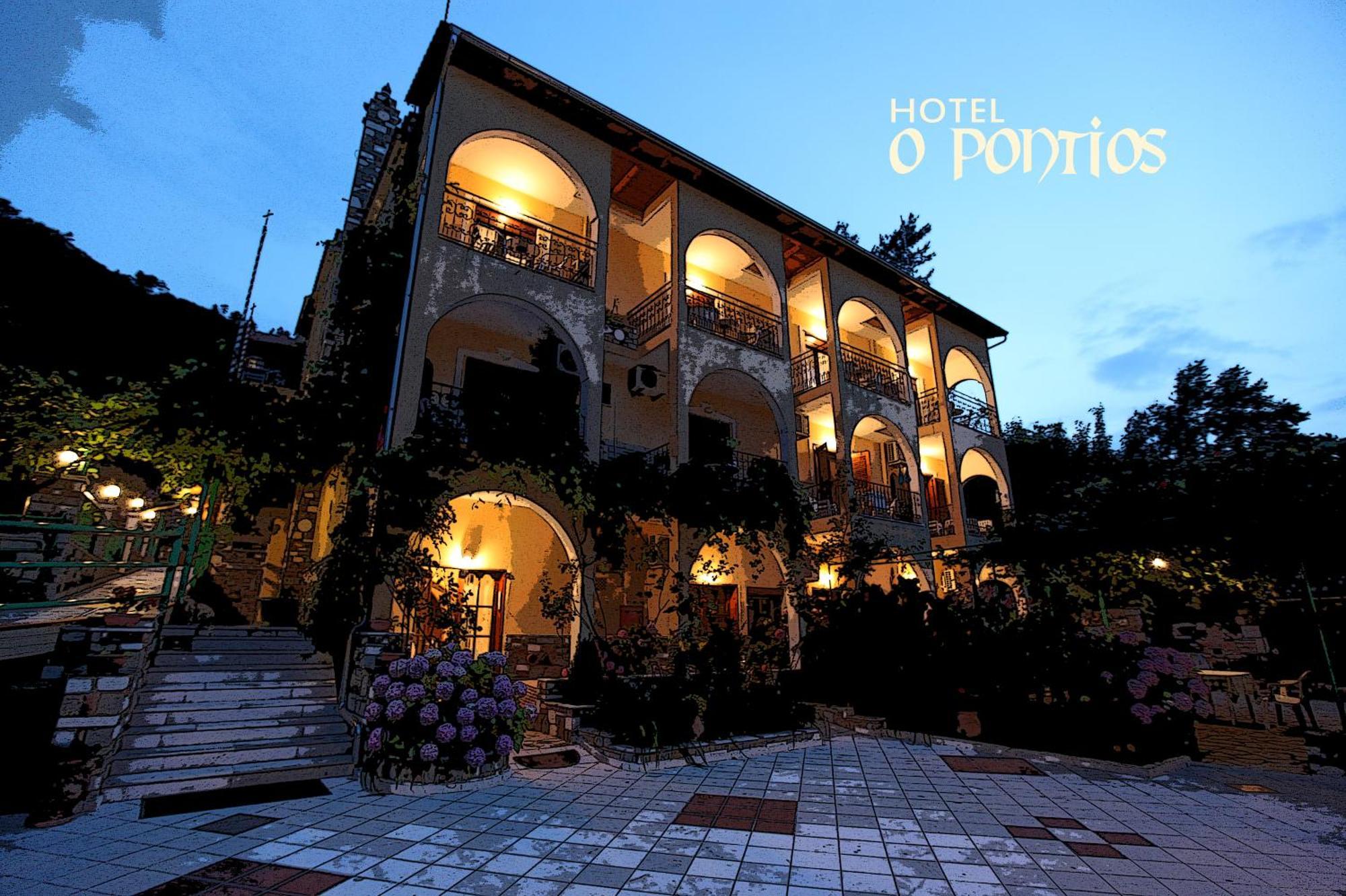 Castle Pontos Hotel Skala Potamia  Ngoại thất bức ảnh