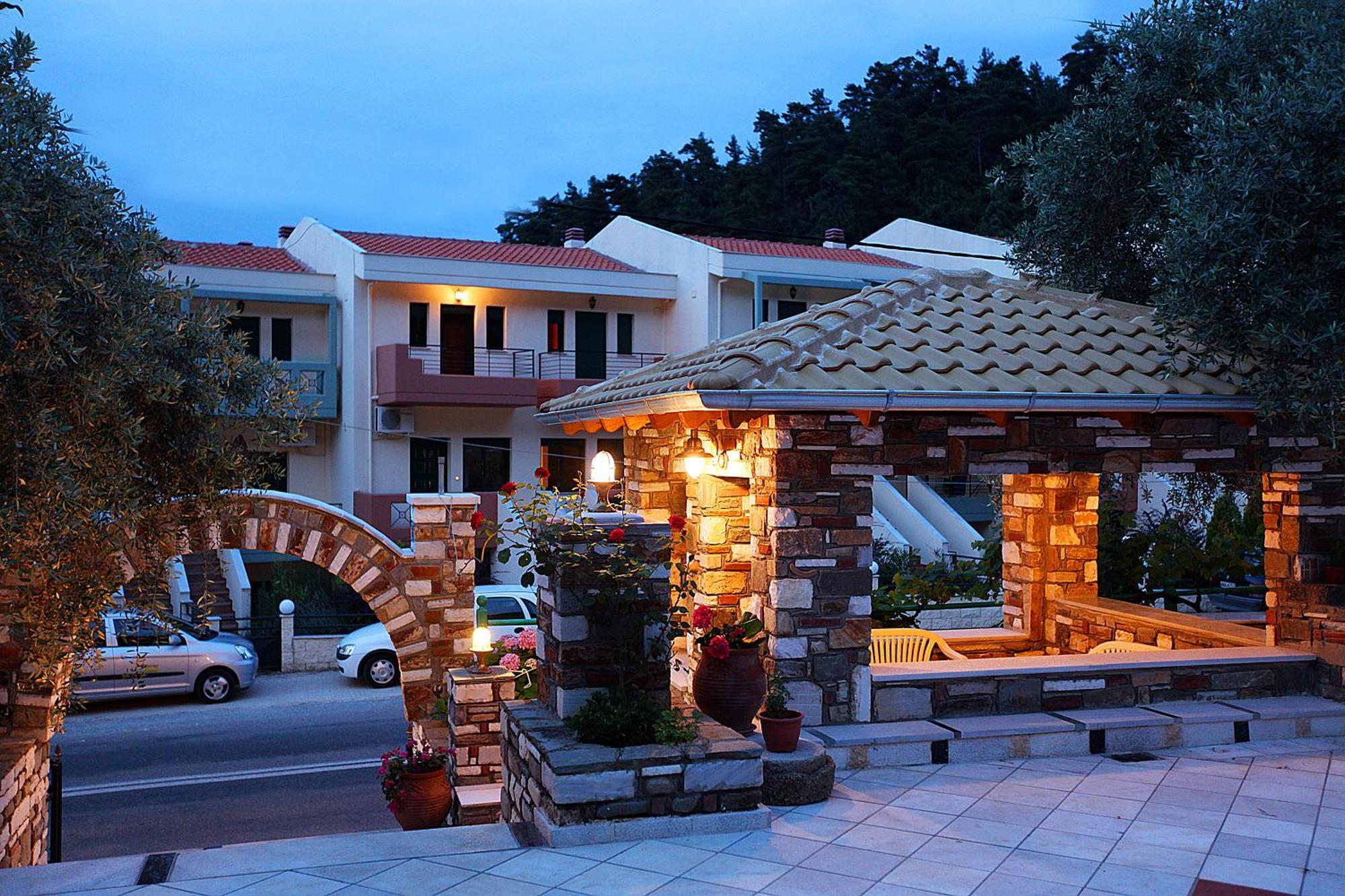 Castle Pontos Hotel Skala Potamia  Ngoại thất bức ảnh